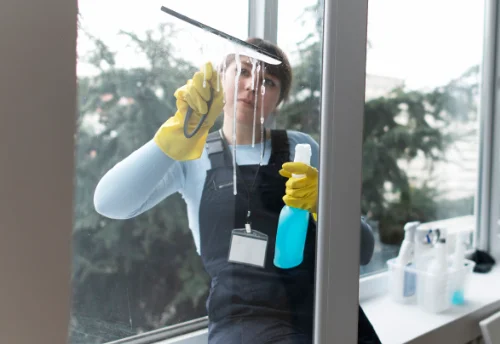 Nettoyage de vitres intérieures et extérieures à Canteleu